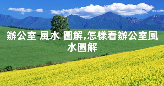 辦公室 風水 圖解,怎樣看辦公室風水圖解